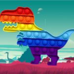 Dinosaur Pop It Jigsaw